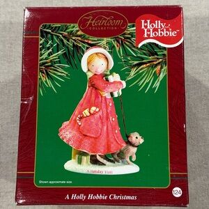 Carlton Cards Heirloom Collection A Holly Hobbie Christmas Ornament - 2002
